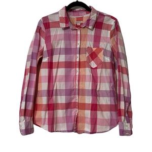 Merona plaid button down shirt